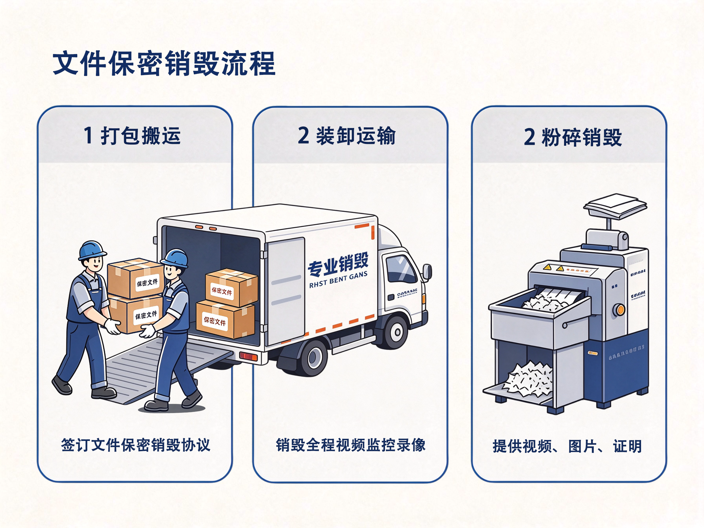 广州档案资料上门销毁